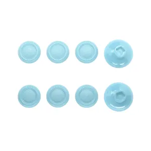 Thumbs Stick Interchangeable Ergonomic Joystick for PS5 Controller Analog Stick Light Blue