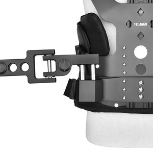 YELANGU Dual-Arm <b>Stabilizer</b> Aluminum Alloy Smart Steady Shot DSLR <b>Camera</b> Rig - Product Image 5