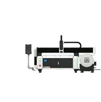 Machine de découpe laser à fibre de haute précision Y1 pour tôles et tubes en acier inoxydable, aluminium et acier au carbone