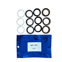 Kit de réparation de joints haute pression TRS KIT181 W2141, kit de joints d'étanchéité de piston 24 mm pour nettoyeur haute pression INTER, pièces de rechange durables