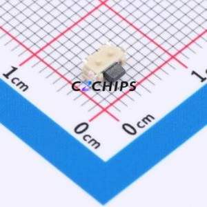 TS-1010-S26 Tactile Switch SMD-4P,4.8x2.1mm Switch Single Pole Single Throw Rectangle Button 2.6N Horizontal Mount - Product Image 1