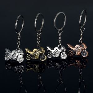 Wholesale Metal Motorcycle <b>Keychain</b> Charms 4 Colors Cute Creative Gift Sports Car Key Chains <b>Personality</b> Gifts - Product Image 5