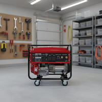 Générateur-soudeuse à essence 2-en-1 5,0 kW (5,5 kW max) 240 V monophasé portable à châssis ouvert pour soudage et alimentation électrique