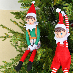 Christmas Long-legged <b>Elf</b> Doll, Plush Cute Cartoon Christmas Decoration <b>Toy</b> for Children Wholesale Supplies - Product Image 4