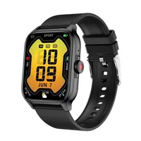 Nouvelle montre connectée intelligente avec écran tactile de 1,85 pouce, appels, exercices respiratoires, assistant vocal IA, suivi de la fréquence cardiaque, modes sportifs, IP67, compatible Android