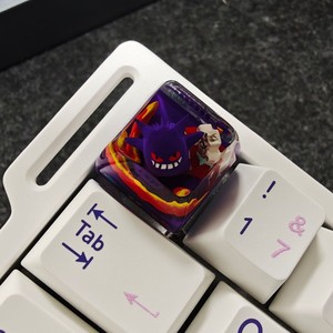 2025 Aflion 3D Anime Figure <span class=keywords><strong>ESC</strong></span> Résine Keycaps Keycaps Faits À La Main pour Clavier De Jeu - Product Image 4
