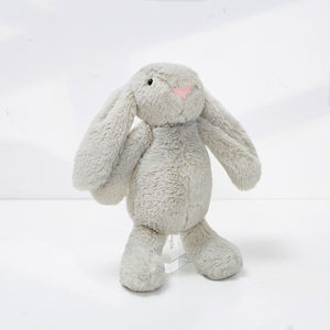 25CMかわいいカワイイバニーイースターラビットカラフルサポートプライベートカスタマイズロゴ追加可能高品質子供用ギフトぬいぐるみ - Product Image 5