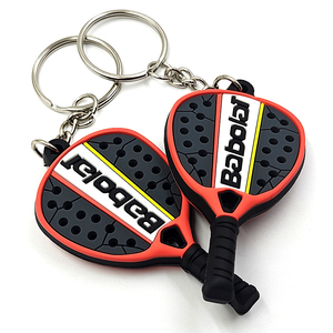 Llaveros hechos 3D Llavero con impresión de logotipo personalizado Regalos promocionales Llavero de goma de PVC suave Llaveros - Product Image 4