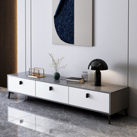 Meuble TV et Table Basse Modernes Minimalistes en Gros pour Salon, Chambre, Balcon – Unité Murale Combinée pour la Maison