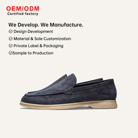 Mocassins décontractés en cachemire pour hommes, respirants, en tricot, à enfiler, souples, confortables et légers pour le printemps, l'été, le bureau et les trajets quotidiens