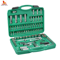 Kit de tournevis à manche, outils mécaniques professionnels 46 pièces, jeu de clés à cliquet 1/4 ", 94 pièces
