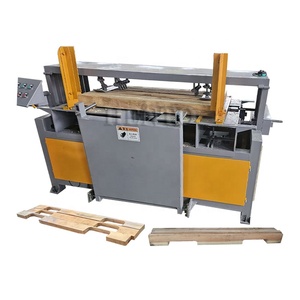 Machine à encocheuse automatique <span class=keywords><strong>de</strong></span> palettes en <span class=keywords><strong>bois</strong></span> <span class=keywords><strong>de</strong></span> haute qualité à double tête - Product Image 1