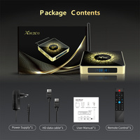 Boîtier TV intelligent X96 X10 Android 11 Amlogic S928X Quad Core A55 8K WIFI6 BT 4GB+32GB 8GB+64GB – Vente en gros de box TV de streaming