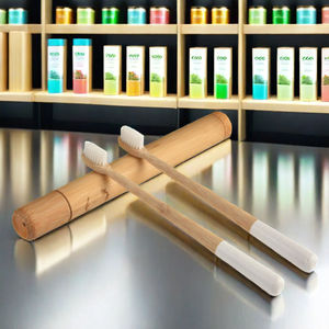 Juego de Cepillos de <span class=keywords><strong>Dientes</strong></span> Ecológicos Biodegradables de Bambú, <span class=keywords><strong>Cepillo</strong></span> de <span class=keywords><strong>Dientes</strong></span> de Bambú, Carbón Vegetal, Bambú - Product Image 5