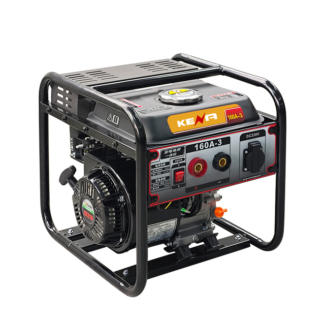 1KW Inverter Arc Petrol Welder 160A Generator Small AC 4-Stroke Engine 380V/400V Rated Gasoline Generators Welding Machine