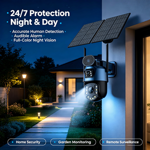 Telecamera PTZ Smart Wireless da <span class=keywords><strong>Esterno</strong></span> 6MP con Zoom 50X, SIM 4G, Alimentazione Solare, Sensore CMOS, Doppia Visione e Tracciamento Automatico - Product Image 3