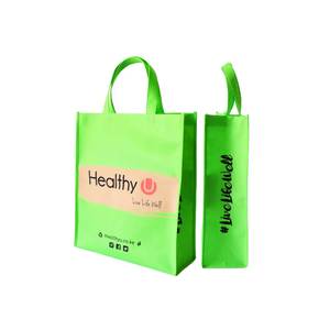 Biểu tượng tùy chỉnh Tote mua sắm tùy chỉnh không dệt tái sử dụng Shopper Bag khuyến mại <span class=keywords><strong>PP</strong></span> với logo bán buôn sinh thái không dệt Túi mua sắm - Product Image 4