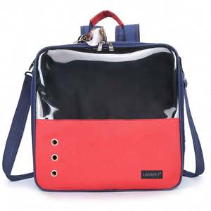 Sac à dos de transport pour animaux de compagnie, chien et chat, approuvé par les compagnies aériennes, portable, transparent, respirant, pour les voyages et les courses - Product Image 5