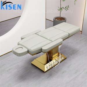 Kisen Factory Price Aesthetic Clinic Massage <b>Table</b> Multi Functional Mulitiple Position Beauty Bed <b>Electric</b> Chair - Product Image 2