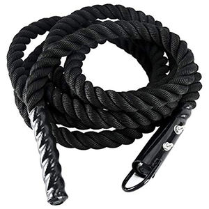 Cuerda de Escalada POWERMAN FITNESS para Interiores y Exteriores con Gancho de Metal - Longitud Personalizada para Gimnasio <span class=keywords><strong>Crossfit</strong></span> - Product Image 4