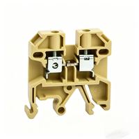 Bloc de bornes sur rail DIN SAK Series JSAK 2.5EN 2.5 mm² à connexion par vis avec contacts en laiton pour usage industriel