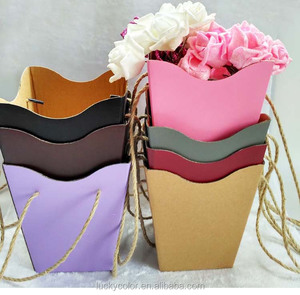 Hộp Giấy Cứng Cầm Tay Bán Hoa Mới Hộp Đóng Gói Hoa Hồng Tùy Chỉnh - Product Image 6