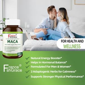 Extracto de Raíz de Maca en Cápsulas, Suplemento que Favorece el Estado de Ánimo, el Equilibrio Hormonal, la Salud Cardiovascular e Inmunológica para Adultos - Product Image 5