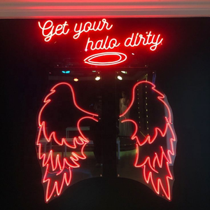 थोक चीन कस्टम आउटडोर फ्रेंच फ्राइज़ 3 डी नीयन साइन पंखों के नेतृत्व वाली कार सजावट और विज्ञापन मशीन - Product Image 2