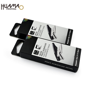 Caja de cartón Huamao Printing con orificio para colgar, impresión a todo color CMYK, laminación brillante/mate, grapadora manual para venta al por menor - Product Image 5