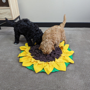 AFP Interactive Anxiety Relief Hunde puzzle Schnupftabak matte Rutsch fester Boden Langsam fütternde Decke Leck matte für Nasen training - Product Image 6