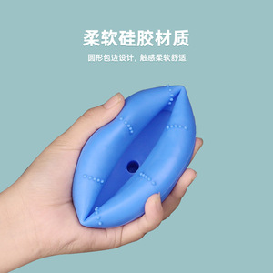 Dispositif de massage dorsal en silicone pour éliminer les mucosités, pour enfants et adultes, utilisation domestique, outil de massage manuel par aspiration - Product Image 2