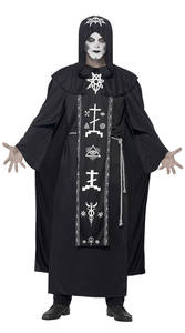 Disfraz Medieval de Sacerdote Católico para Hombre, Terrorífico Pastor, Monje, Mago, Cosplay, Halloween, Carnaval, Fiesta, Disfraz Elegante para Mujer - Product Image 5