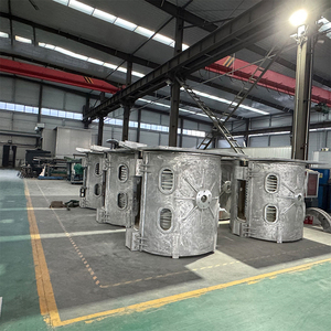 Fourneau de fusion à induction électrique en métal facile à utiliser PT, moyen, 1800 degrés, anthracite, hydrogène, coque en aluminium blanc, 10 kg à 50 tonnes - Product Image 5