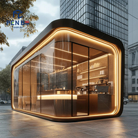Kiosque à café moderne : Idées de design créatif, kiosques de café à vendre, conception de kiosque de café 3D Max, mobilier d'exposition