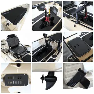 2024 New Design Pedal Fishing Kayak Boat Factory Outlet Wholesale Favorable For Ocean Waters