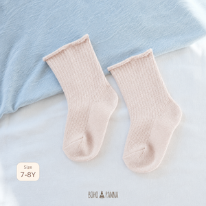 Calcetines BOHOPANNA para Niños, Suaves, Cómodos, Transpirables, Diseño Flexible, Talla 7 8Años, Certificación SNI, Producto Premium - Product Image 1