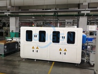 Máquina de sistema de inspección por visión de tapa de botella de leche de plástico, automática