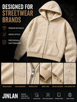 Setelan Olahraga Pria Hoodie Zip Up Celana Lebar Model Vintage Wash dengan Grafis Bintang Ukuran Besar 2 Potong