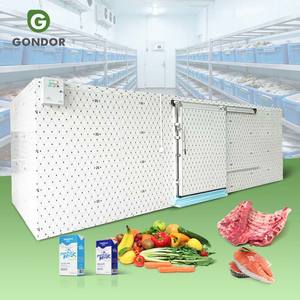 Chambre Froide Industrielle Portable et Démontable pour Stockage Alimentaire en Cuisine - Conteneur de Poissonnerie Négative - Product Image 1