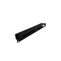 Rack de gestion de câbles 1U pour armoires, organisateur de câbles métallique 19 pouces, gestionnaire de câbles pour armoire serveur, rack de câblage horizontal