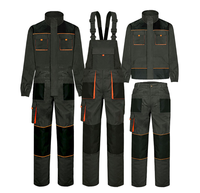 Vêtements de travail ignifuges en coton et polyester, vêtements de sécurité, uniformes de travail, combinaisons de travail, uniformes d'atelier