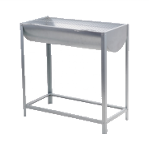 Parrilla de carbón portátil galvanizada para fiesta familiar con soporte <span class=keywords><strong>y</strong></span> utilidad - Product Image 1