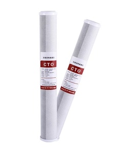 도매 사용자 정의 코코넛 쉘 활성탄 역삼투 <span class=keywords><strong>CTO</strong></span> 필터 카트리지 20 "X 2.5" 인치 호텔 사용 - Product Image 5