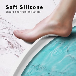 Auto-adhésif <span class=keywords><strong>Seuil</strong></span> <span class=keywords><strong>De</strong></span> Douche En Caoutchouc Salle <span class=keywords><strong>De</strong></span> Bains Silicone Bouchon D'eau Barrage Barrière - Product Image 6