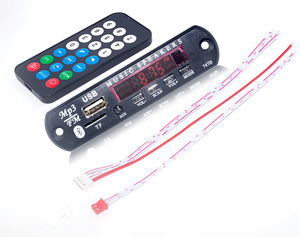 5.3 Máy nghe nhạc MP3 âm thanh giải mã Hội Đồng Quản Trị Máy nghe nhạc âm thanh với USB TF AUX cho <span class=keywords><strong>Bluetooth</strong></span> 12V hiệu suất cao MP3 Board giải mã - Product Image 2