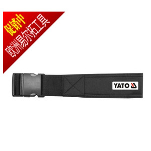 Ceinture de travail en nylon Yato 90-120cm avec boucle à verrouillage automatique, noire YT-7409 - Product Image 1