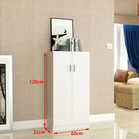 Meuble à chaussures autoportant de grande capacité à plusieurs niveaux au design moderne pour couloir, entrée et salon - Vente en gros