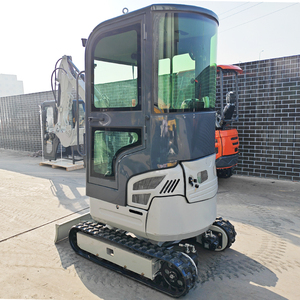 <span class=keywords><strong>Mini</strong></span> Escavatore da 1,5 Tonnellate con Cingoli in Gomma per Agricoltura, Piccolo Escavatore Diesel Multifunzionale ad Alta Potenza, Spedizione Gratuita - Product Image 5