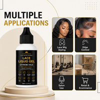 Fournisseur de colle pour perruques Lace Front OEM à séchage rapide et finition transparente pour les marques de beauté