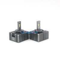 Bombilla LED para Faros Delanteros WK-D5S, 35W 55W 7600LM 6000K-6500K, Reemplazo de Xenón HID, Conversión de Iluminación Automotriz, Actualización de Bombilla Original